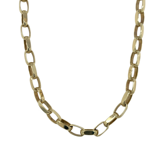 9ct Gold 20" Belcher Chain