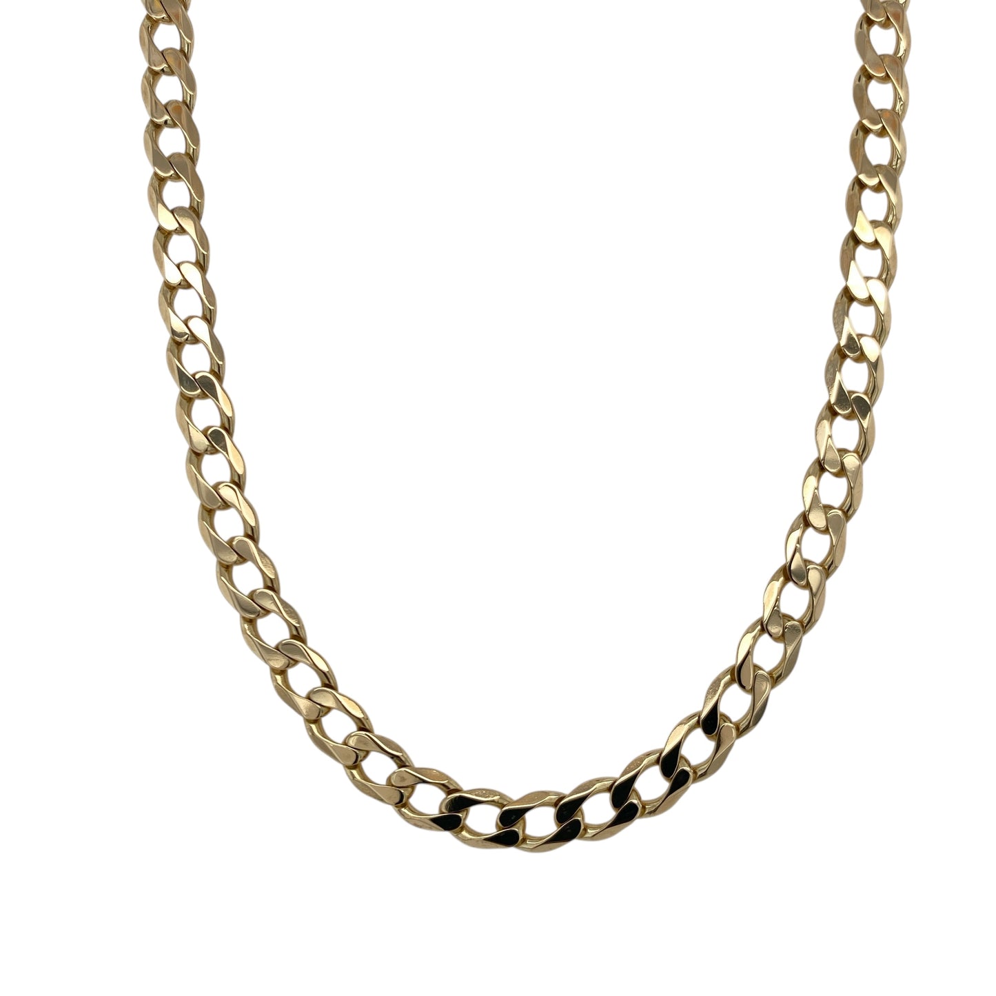 9ct Gold 22" Curb Chain