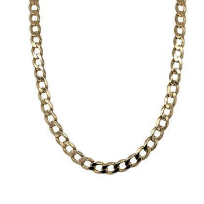 9ct Gold 22" Curb Chain