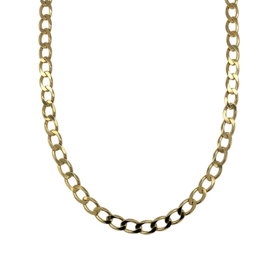9ct Gold 24" Curb Chain