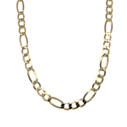 9ct Gold 28" Figaro Chain