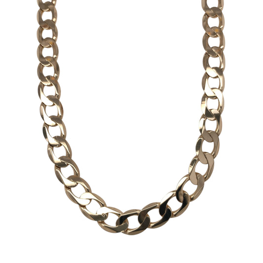 9ct Gold 20" Curb Chain