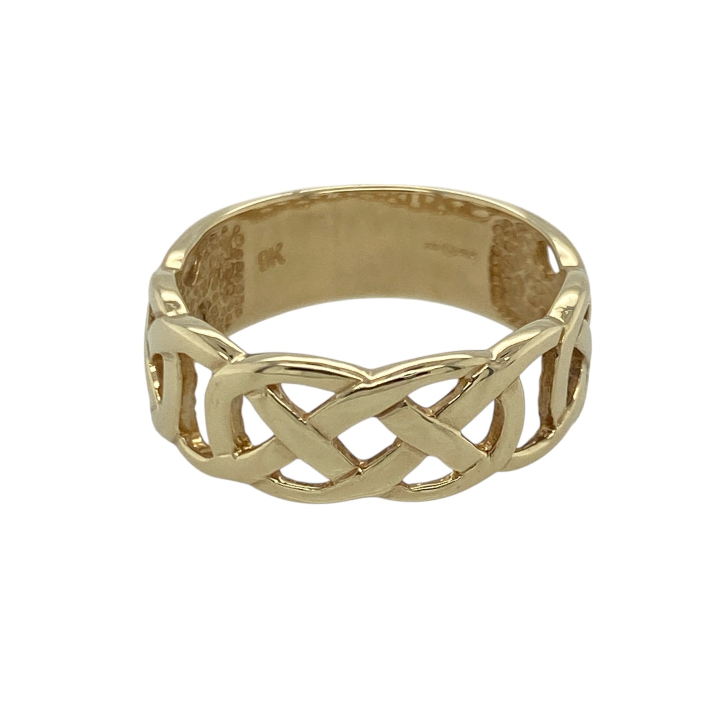9ct Gold Open Celtic Band Ring