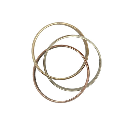 9ct Gold Triple Band Ring