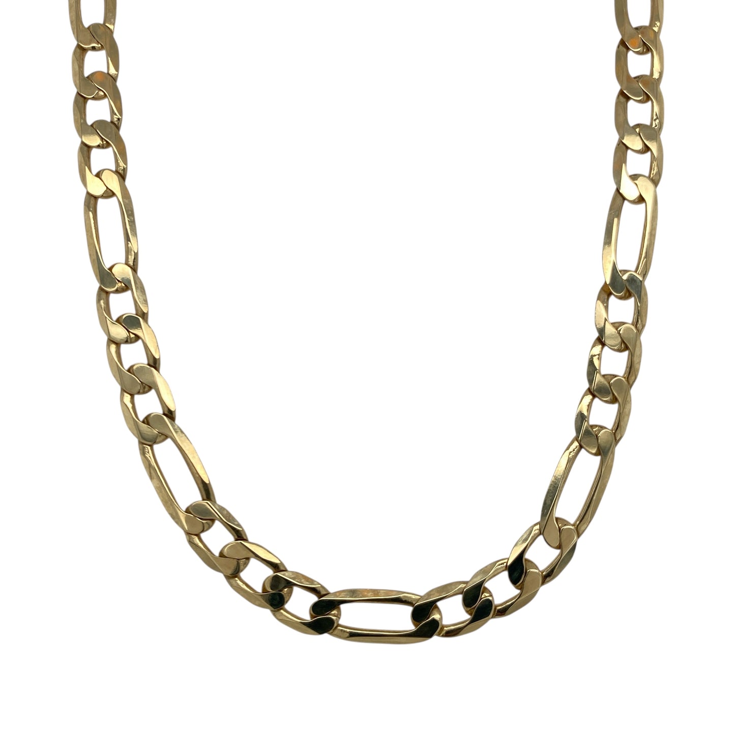 9ct Gold 22" Figaro Chain