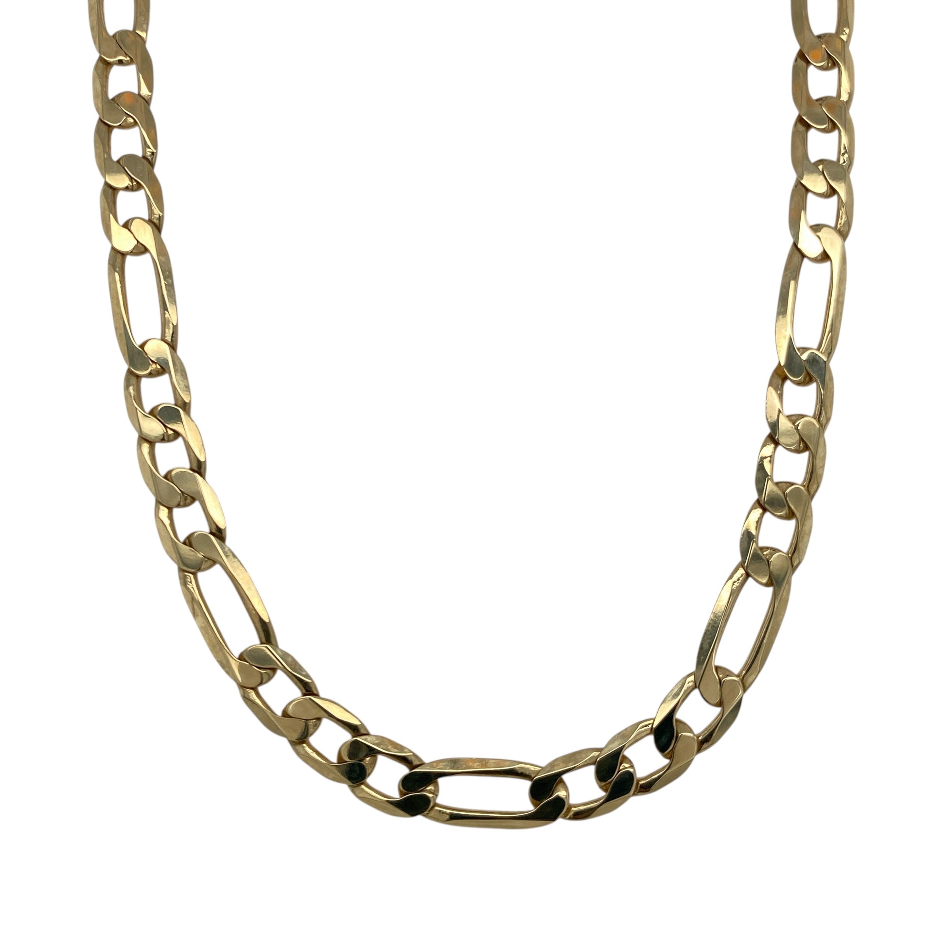 9ct Gold 22" Figaro Chain