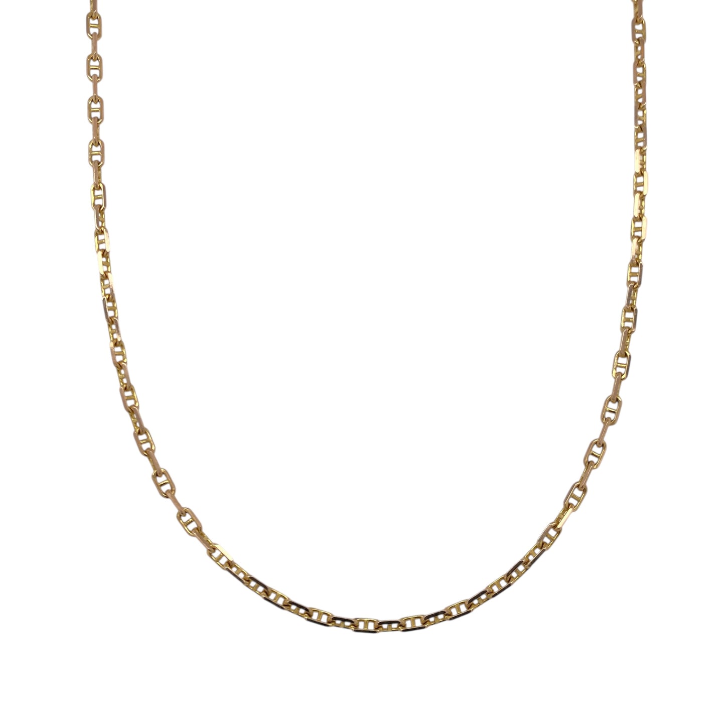 9ct Gold 16" Anchor Chain