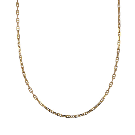 9ct Gold 16" Anchor Chain