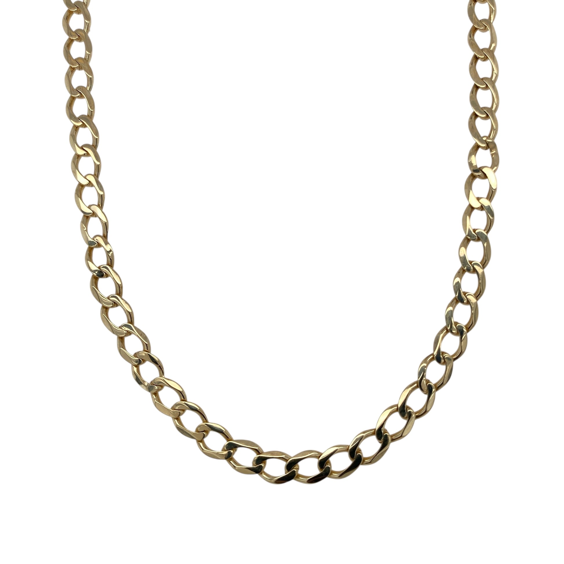 9ct Gold 20" Curb Chain