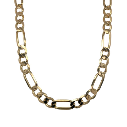 9ct Gold 20" Figaro Chain