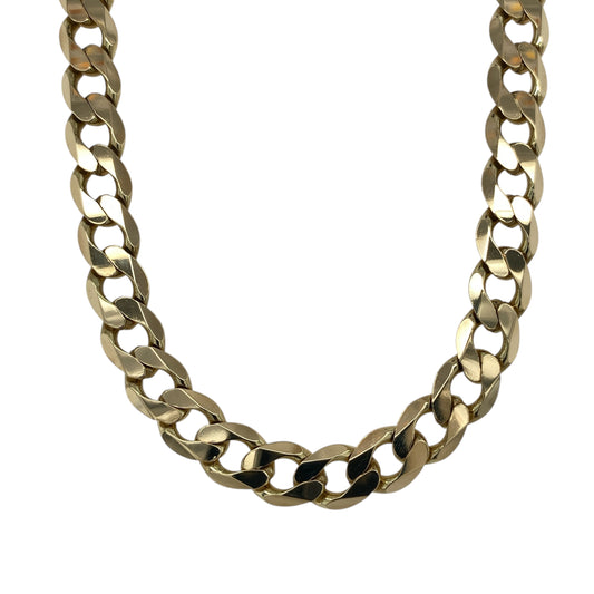 9ct Gold 22" Curb Chain