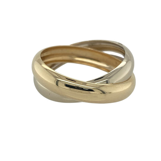 9ct Gold Double Band Ring