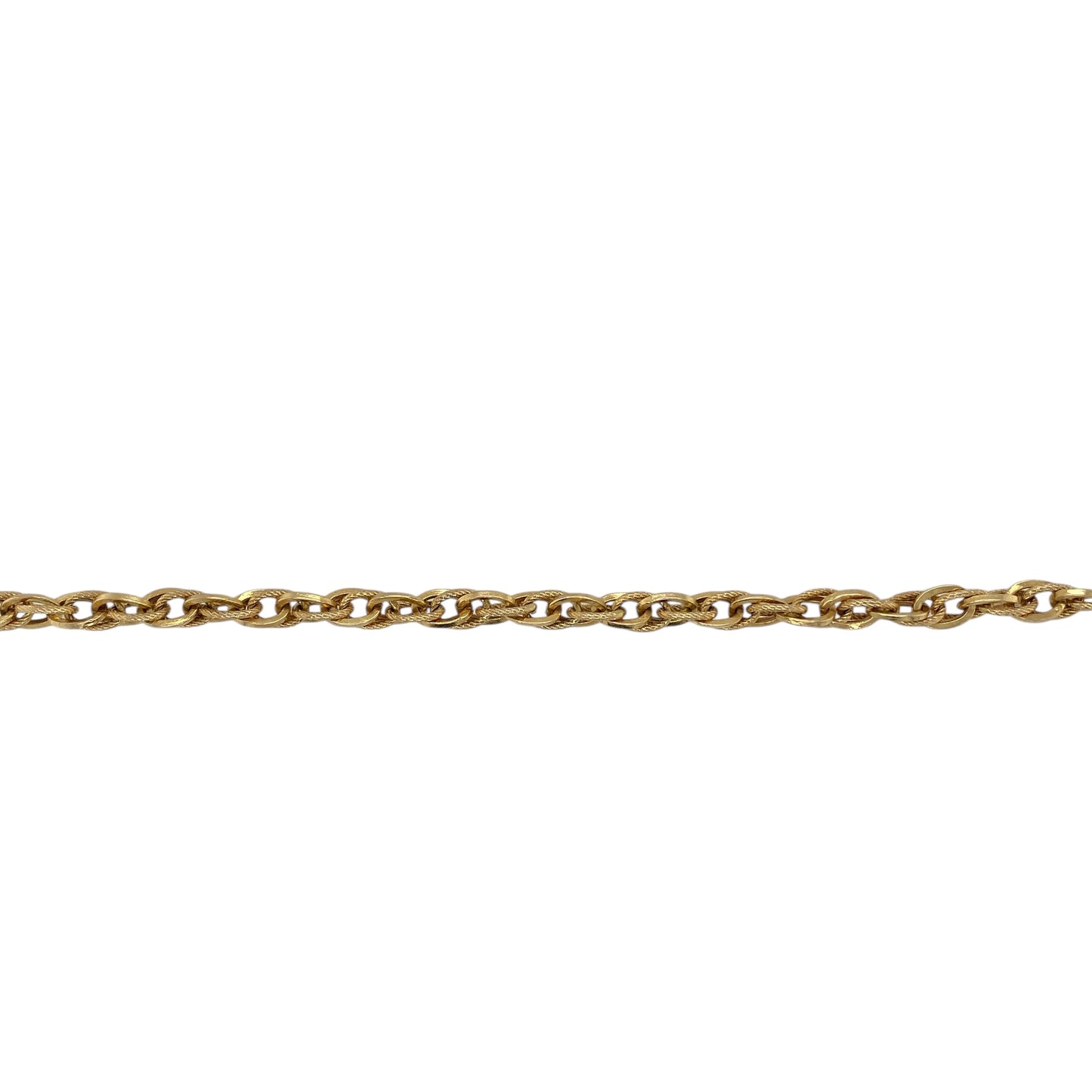 9ct Gold 7.75" Prince of Wales Bracelet