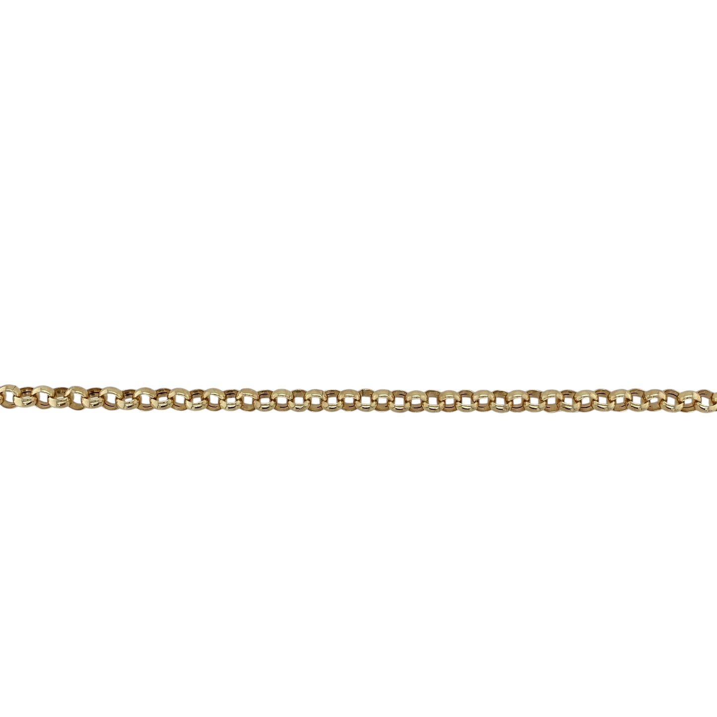 9ct Gold 7.5" Belcher Bracelet