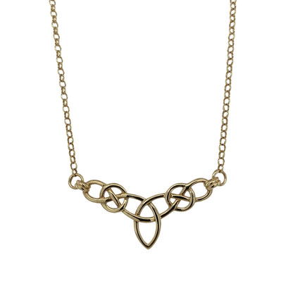 9ct Gold Celtic Knot 16" Necklace