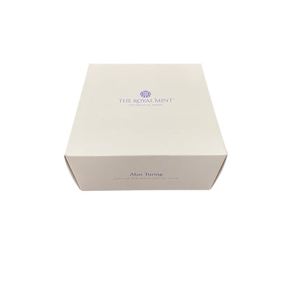 2022 Innovation of Science Alan Turning UK 22ct Gold 50p Gold Proof Coin