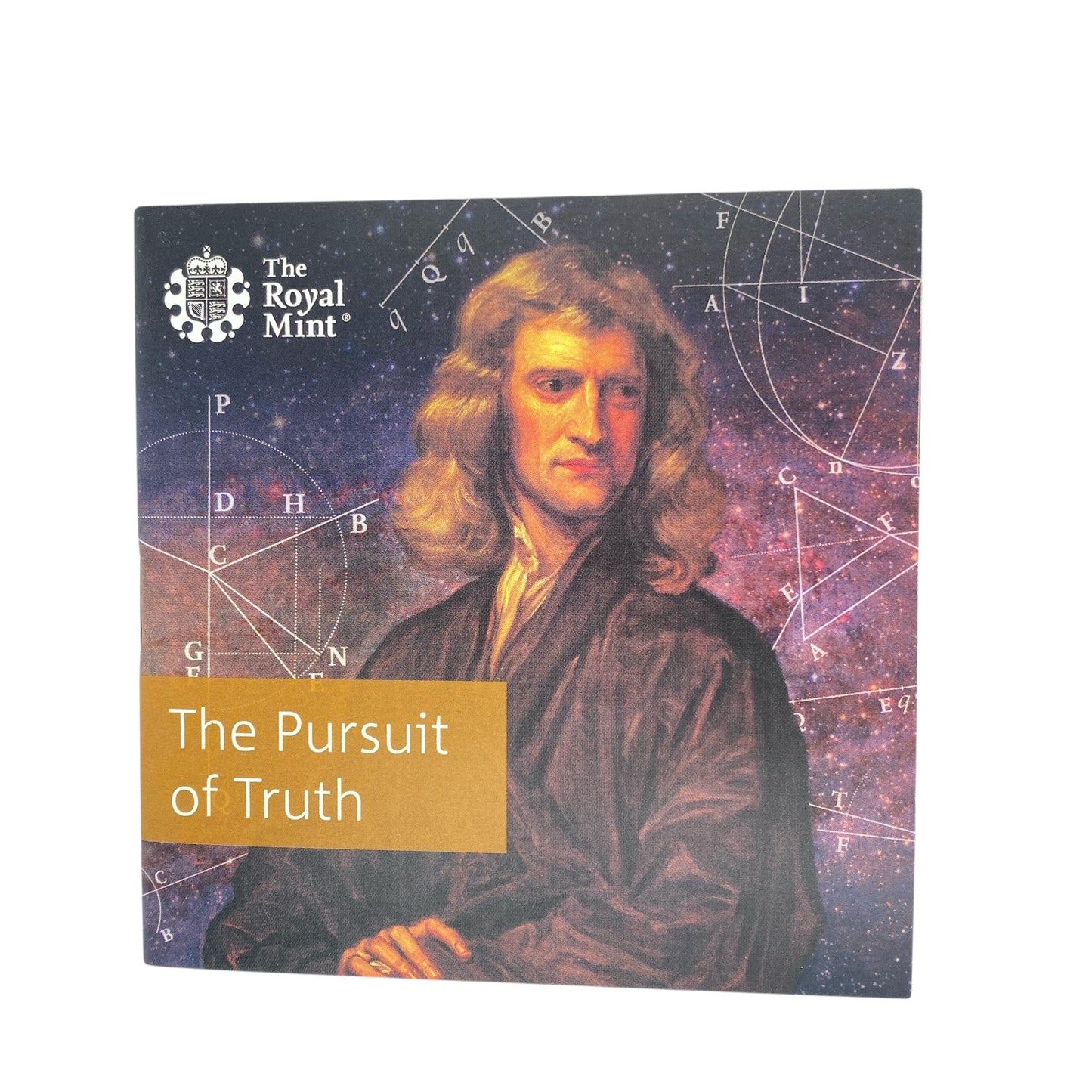 2017 Innovation of Science Sir Issac Newton UK 22ct Gold 50p Gold Proof Coin