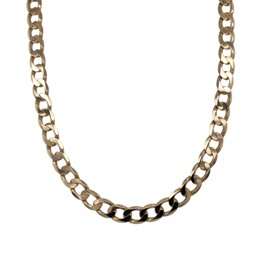 9ct Gold 18" Curb Chain