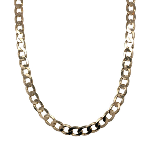 9ct Gold 18" Curb Chain