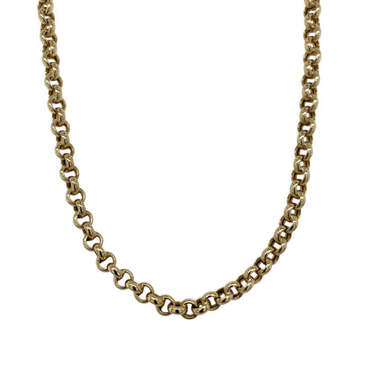 9ct Gold 19" Belcher Chain