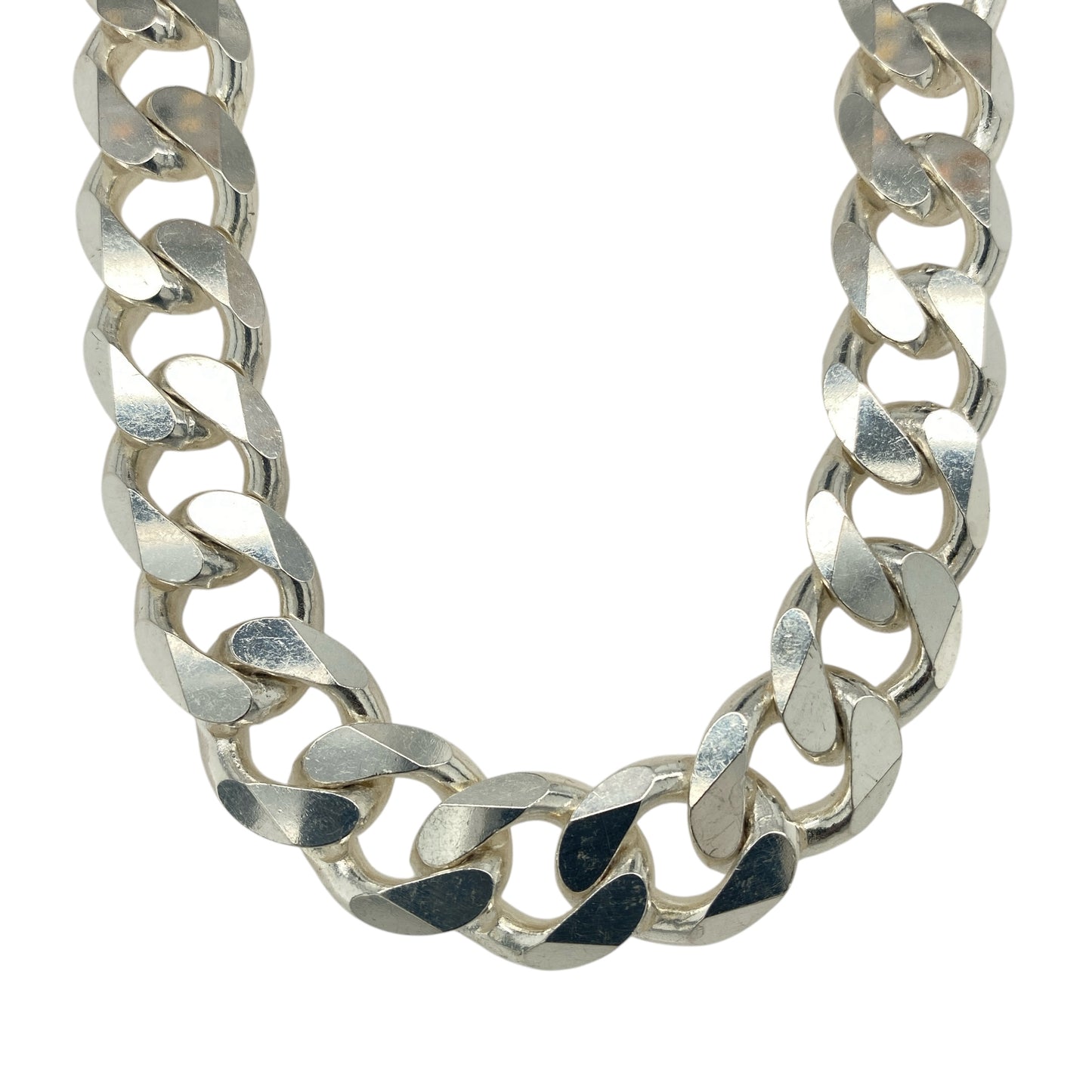 New 925 Silver 24" Curb Chain