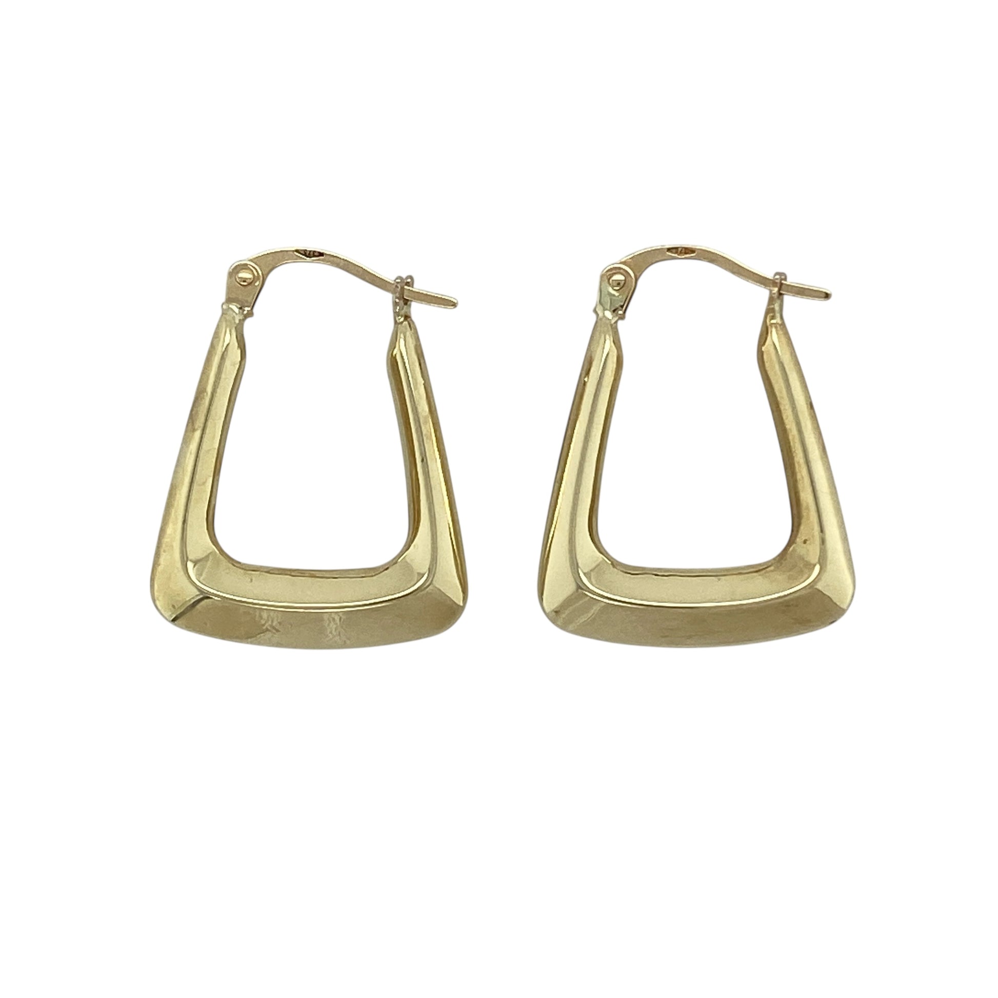 9ct Gold Handbag Creole Earrings