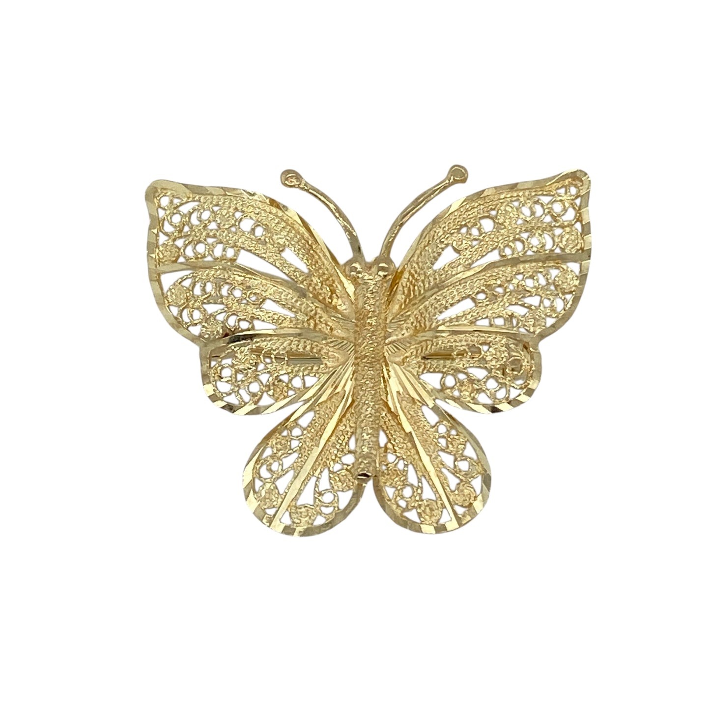 9ct Gold Butterfly Brooch