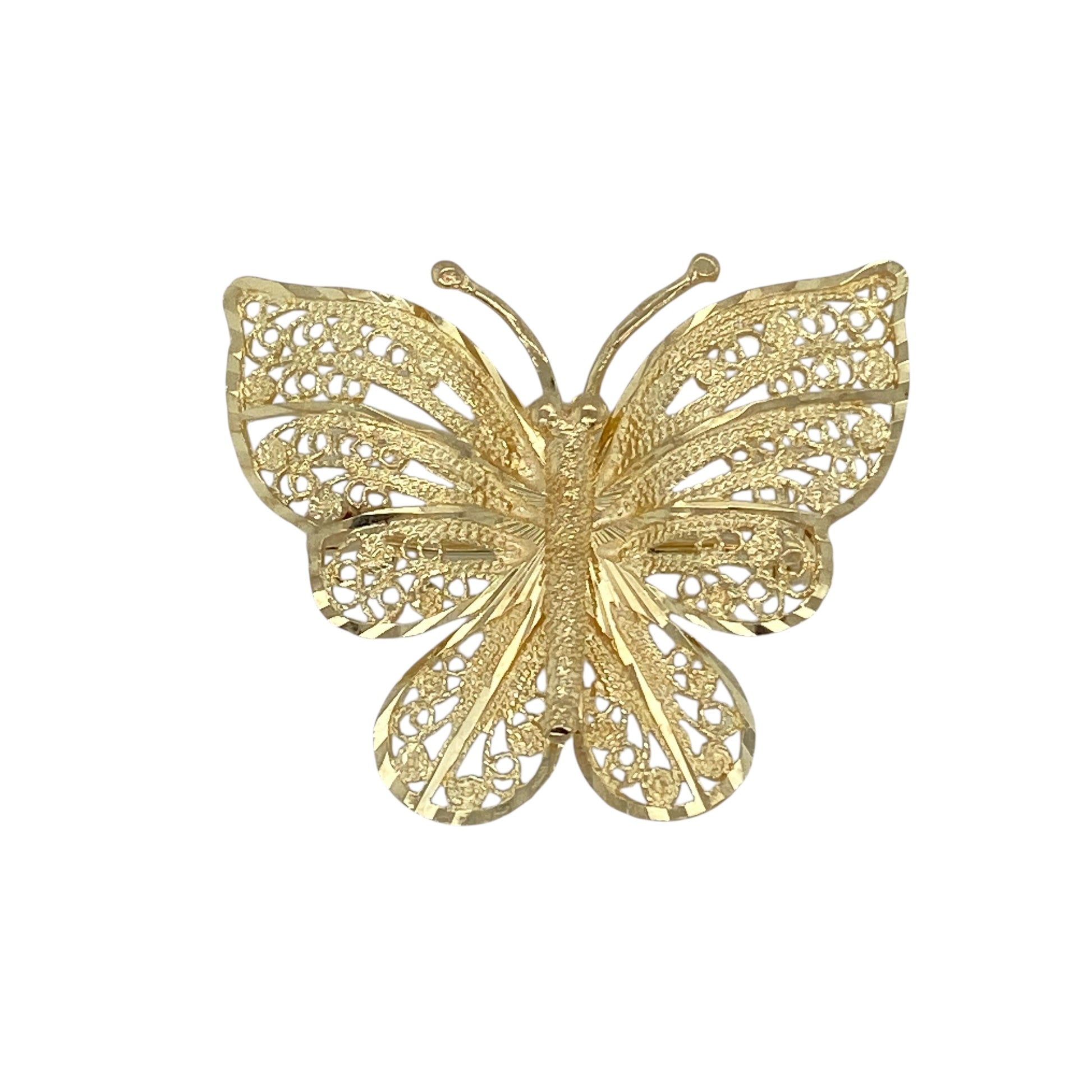 9ct Gold Butterfly Brooch