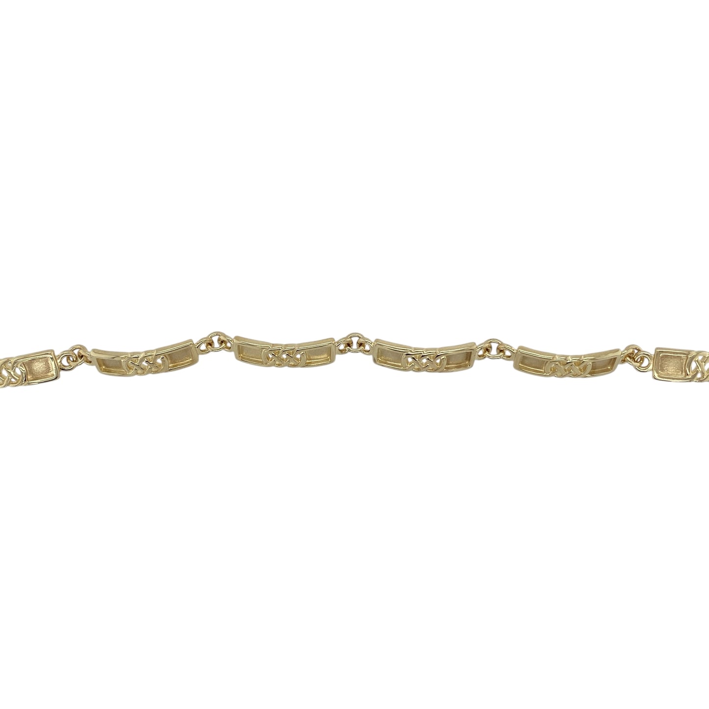 9ct Gold 6.75" Celtic Knot Bracelet