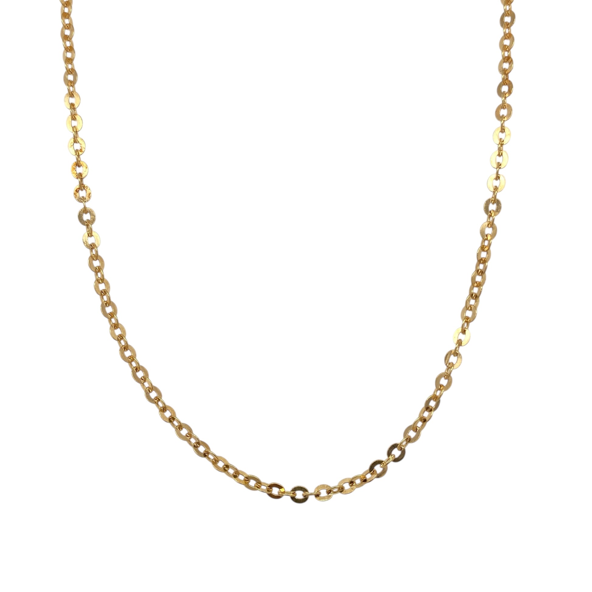 9ct Gold 16" Trace Chain