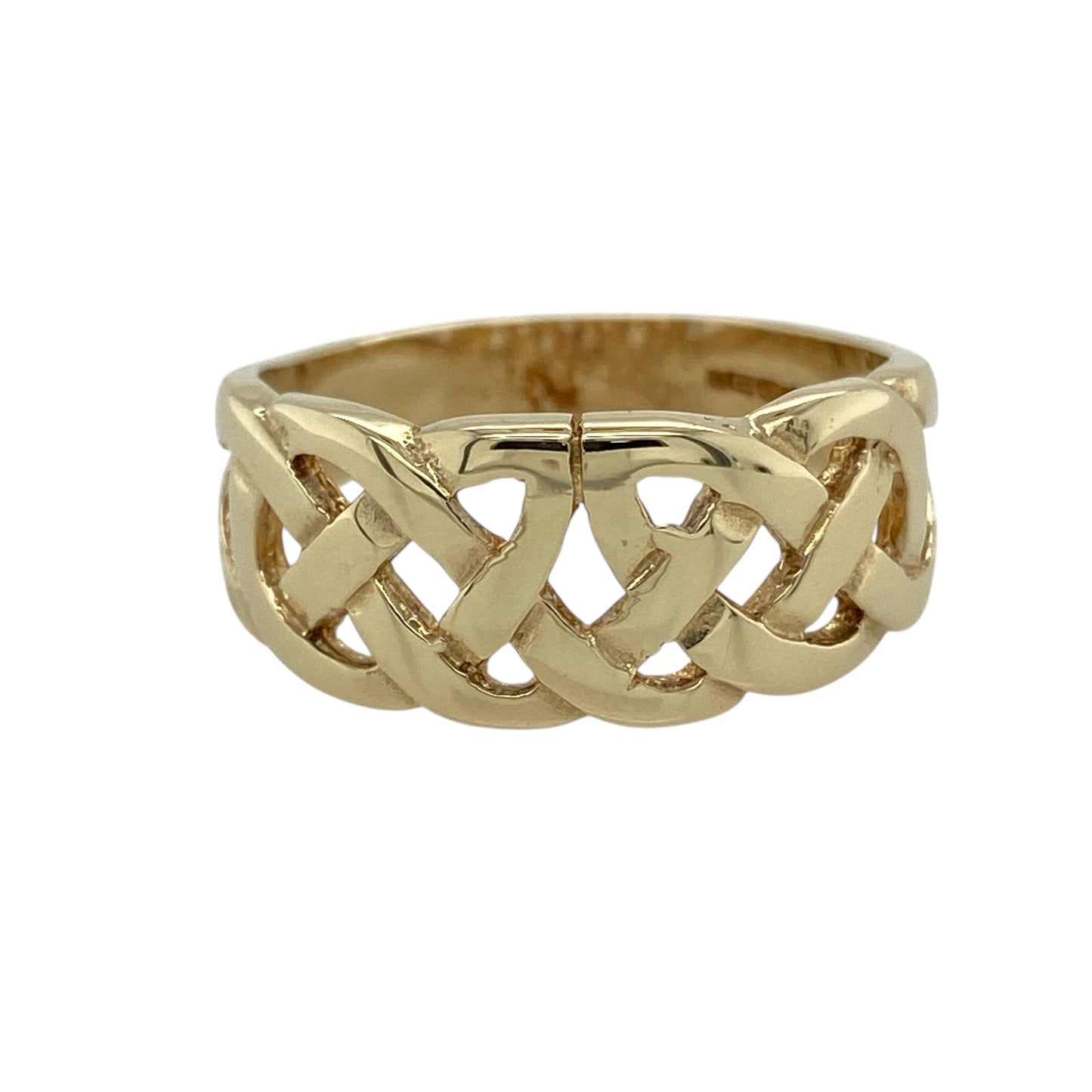 9ct Gold Celtic Knot Band Ring