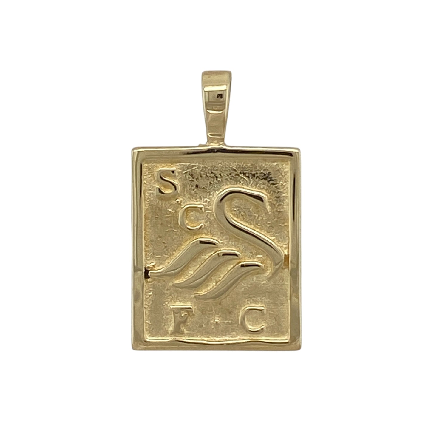 9ct Gold Swansea Football Club Emblem Pendant