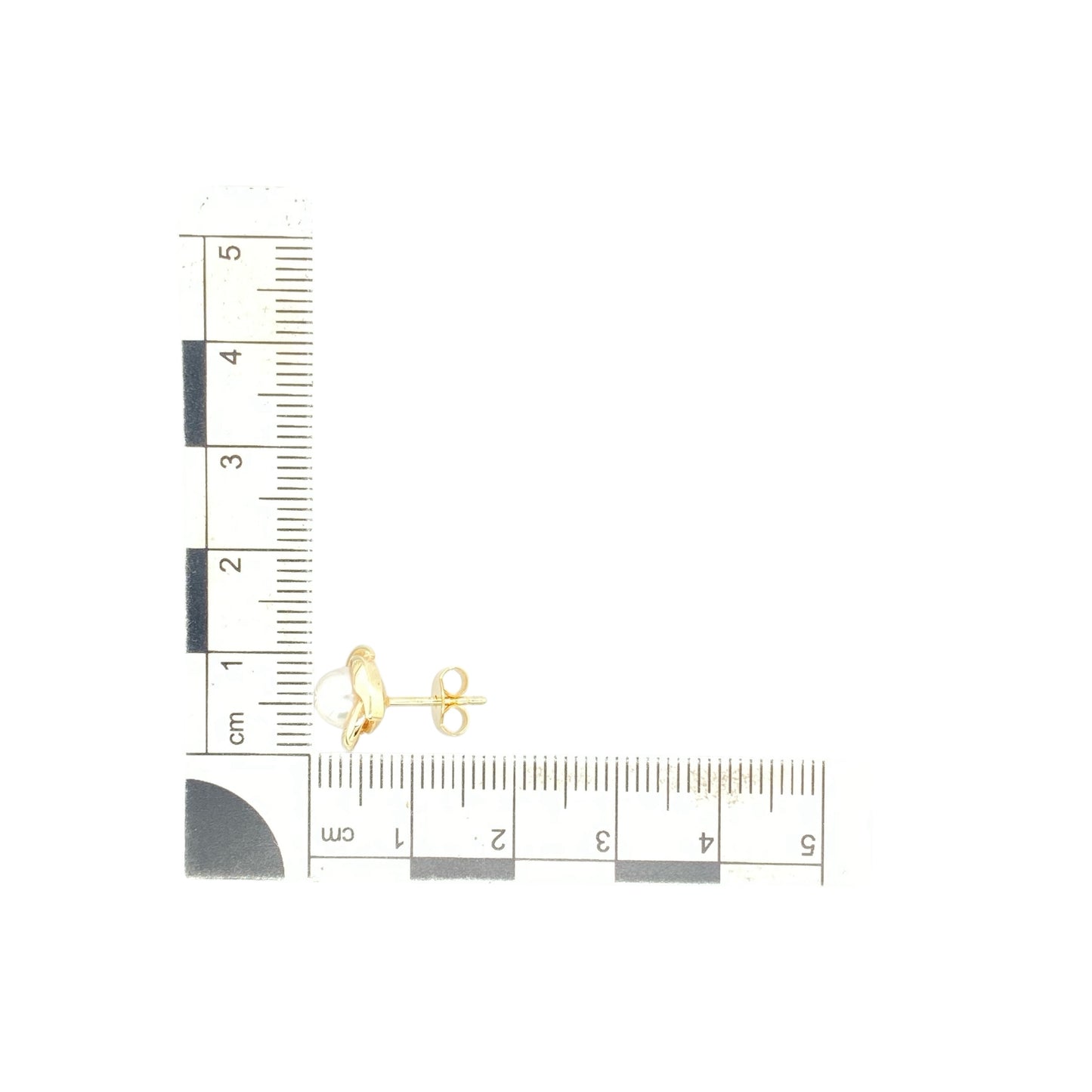 9ct Gold & Pearl Set Stud Earrings