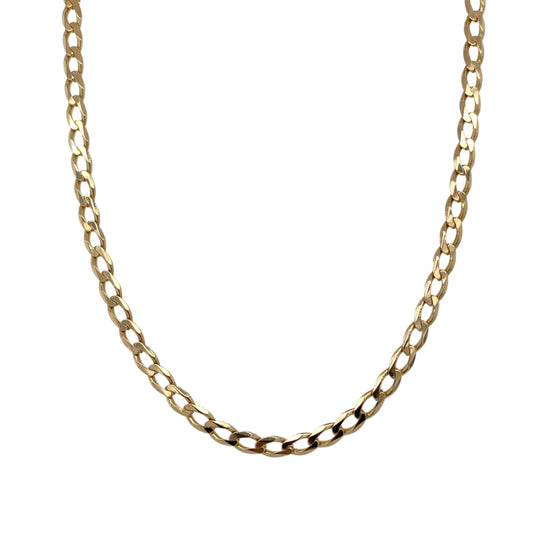 9ct Gold 20" Curb Chain