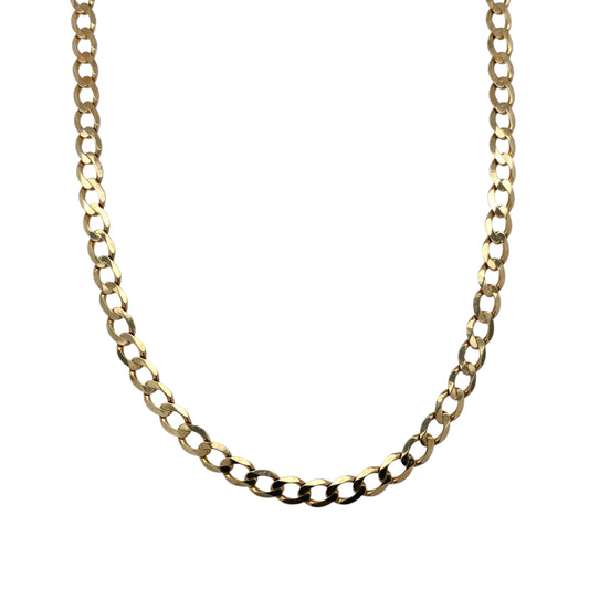 9ct Gold 20" Curb Chain