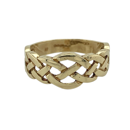 9ct Gold Celtic Knot Ring