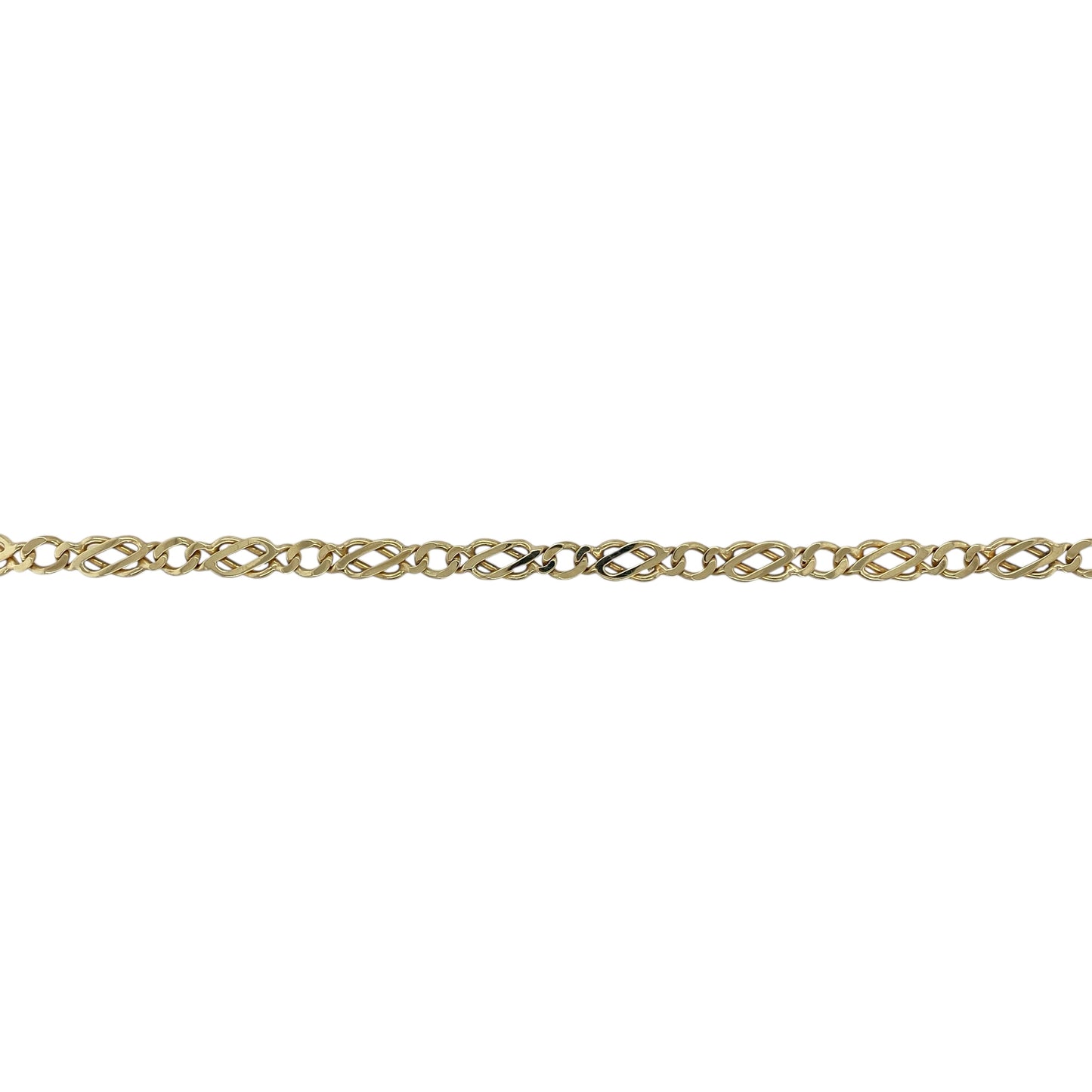 9ct Gold 7.5" Celtic Knot Bracelet