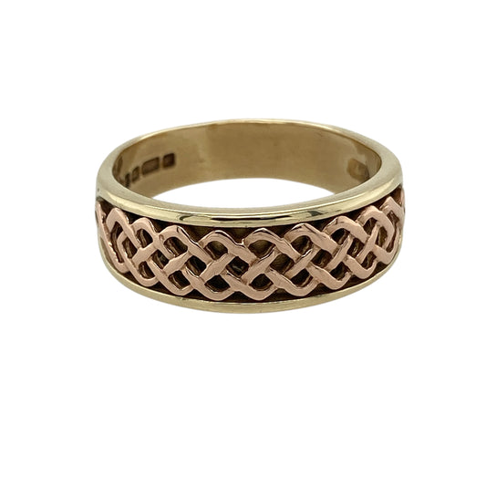 9ct Gold Clogau Lady Guinevere Celtic Band Ring