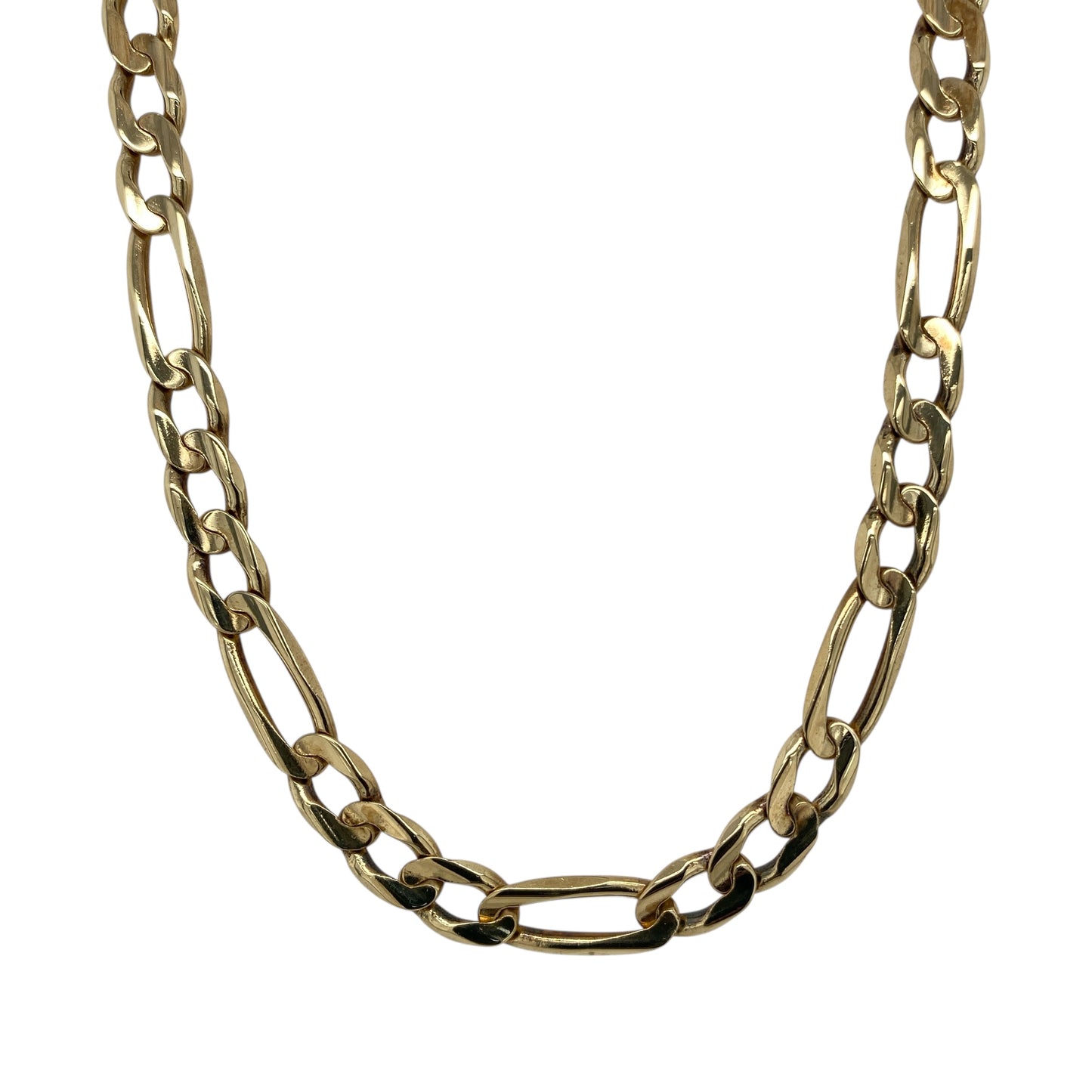 9ct Gold 21" Figaro Chain