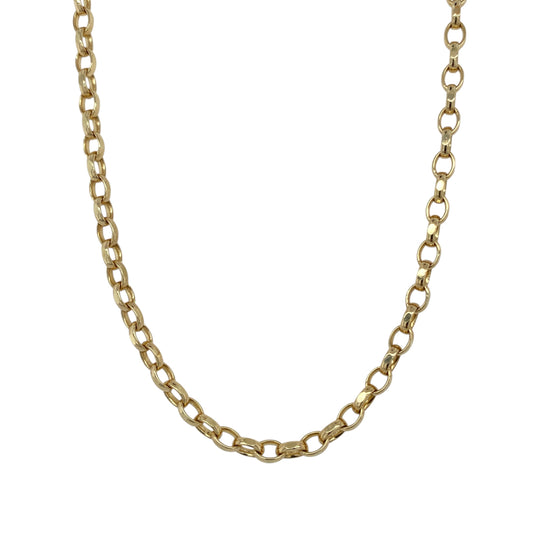 9ct Gold 18" Belcher Chain