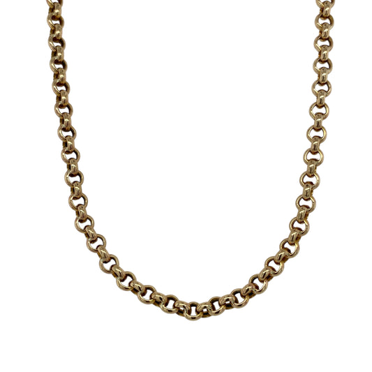 9ct Gold 18" Belcher Chain