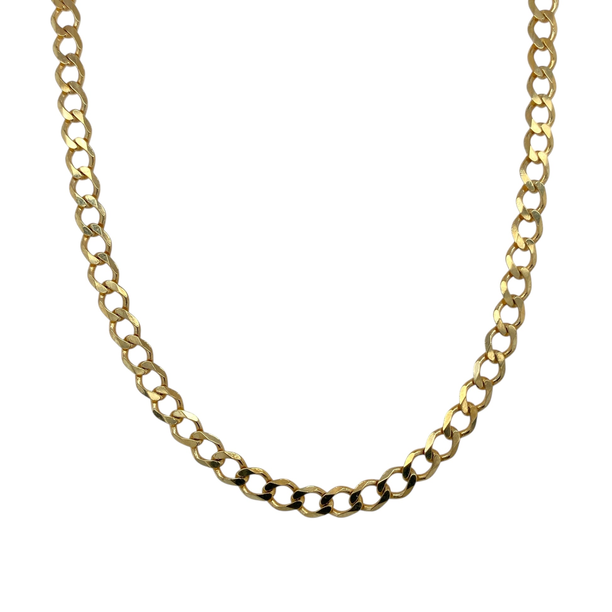 9ct Gold 18" Curb Chain