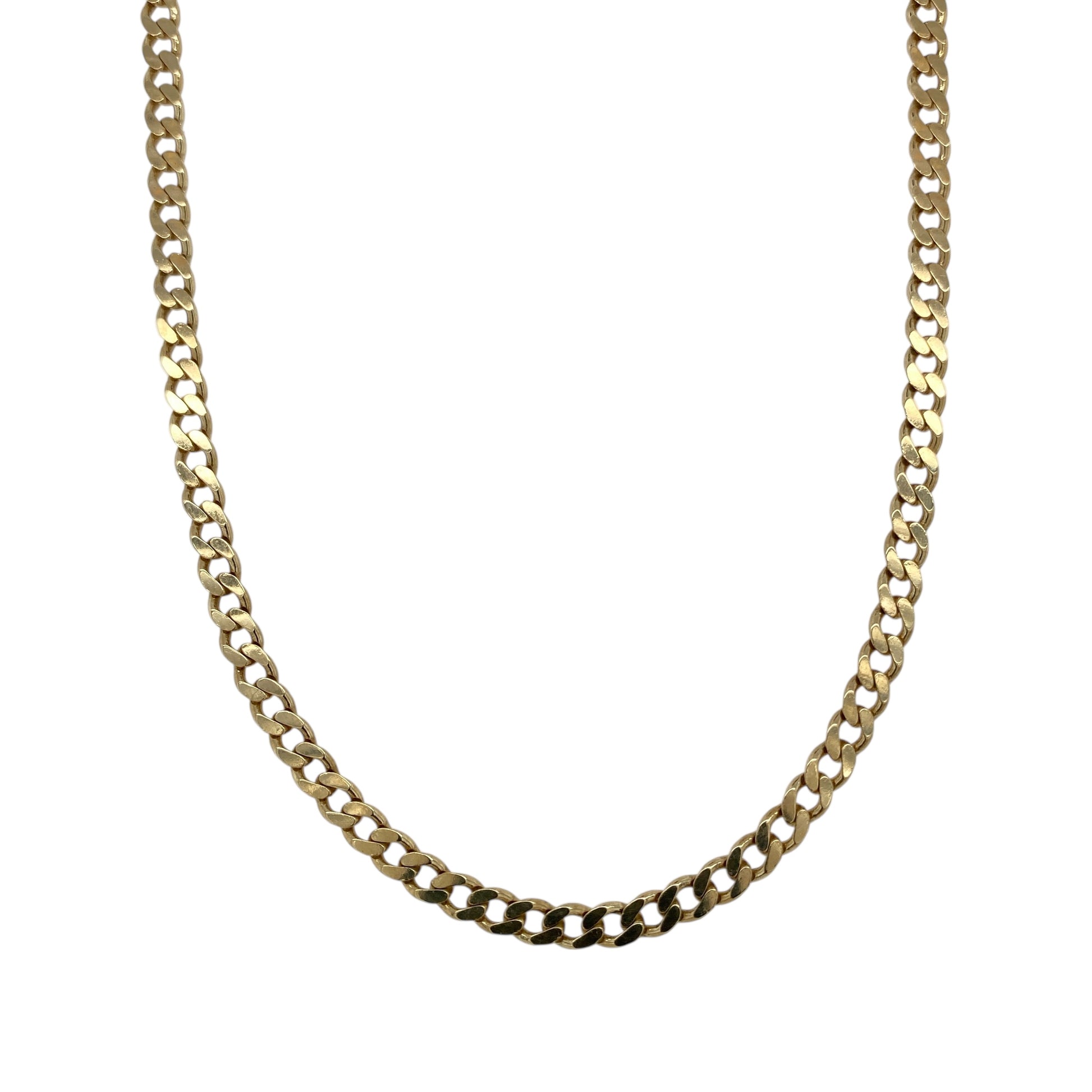 9ct Gold 20" Curb Chain