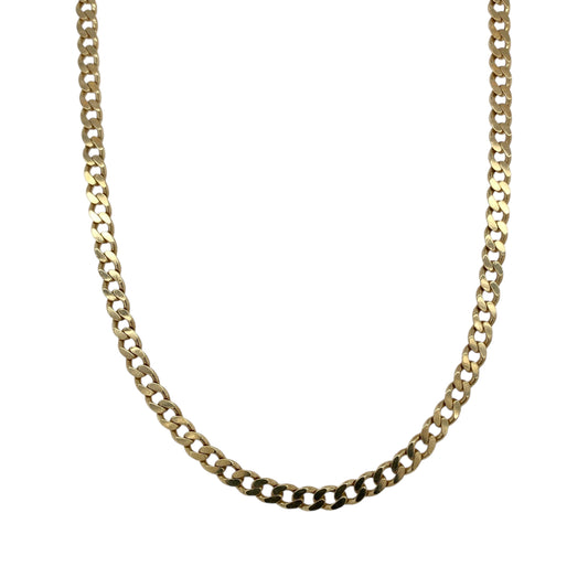 9ct Gold 20" Curb Chain
