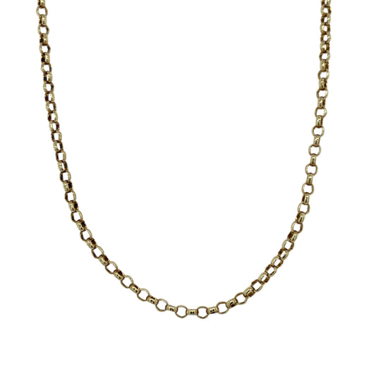 9ct Gold 24" Belcher Chain