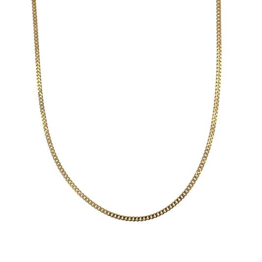 9ct Gold 18" Curb Chain