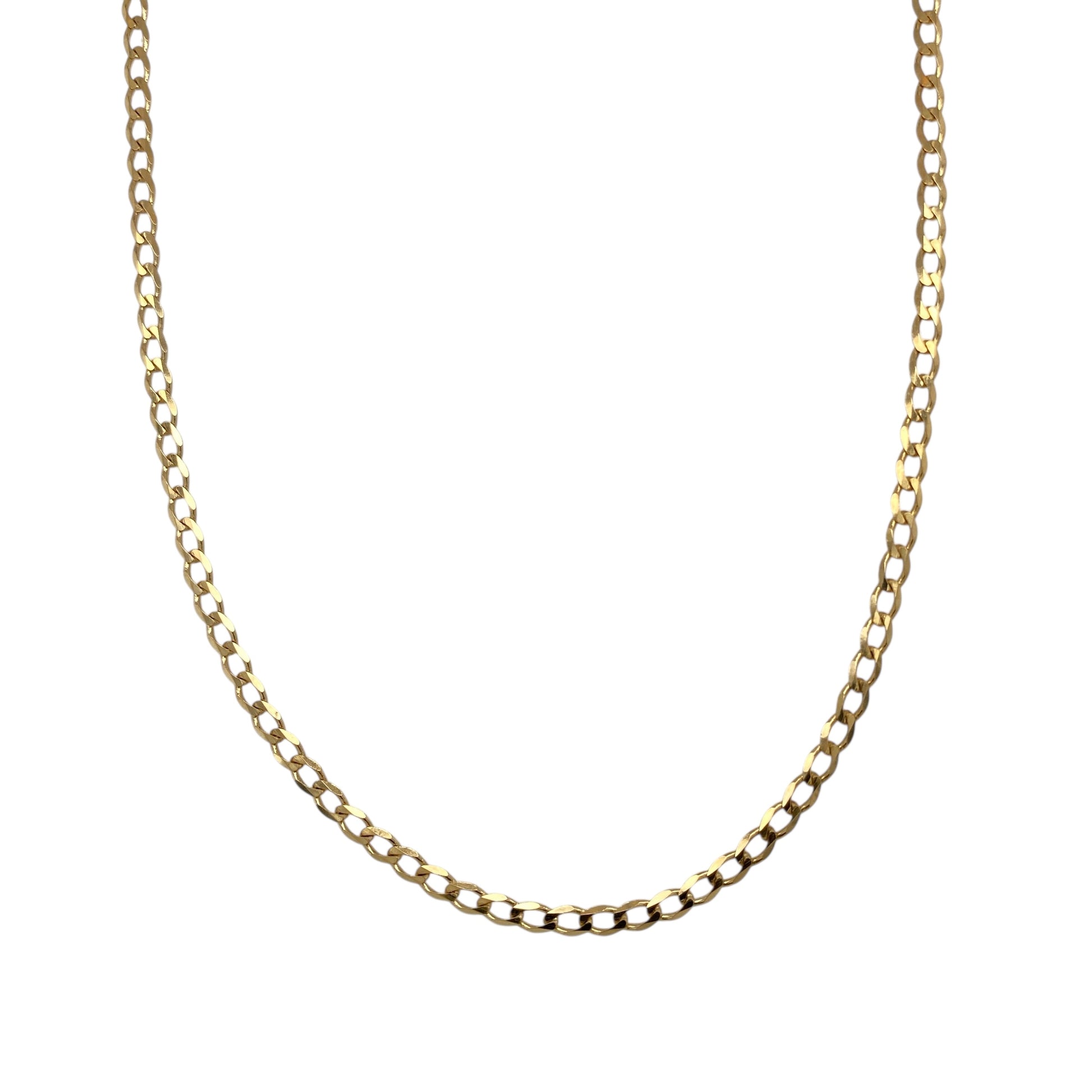 9ct Gold 24" Curb Chain