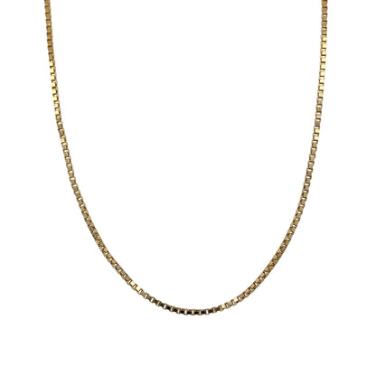 9ct Gold 26" Box Chain