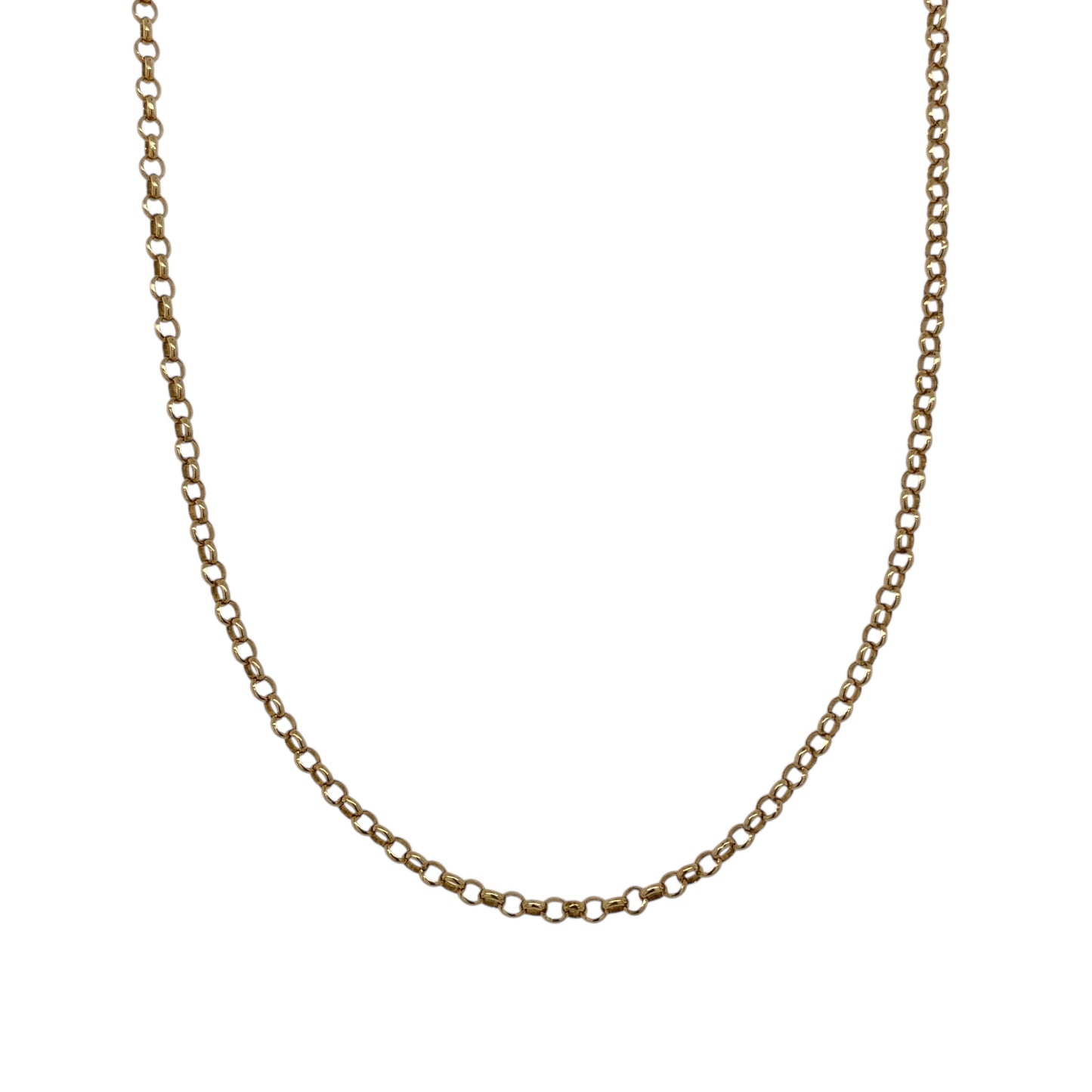 9ct Gold 16" Belcher Chain