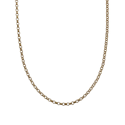 9ct Gold 16" Belcher Chain